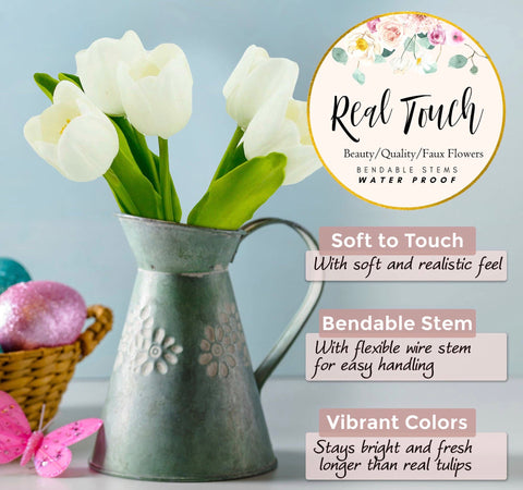 13" Real Touch Open Tulip Bundle 3 Colours