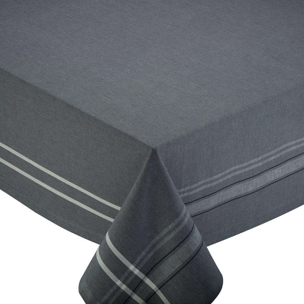 Grey Chambray Tablecloth