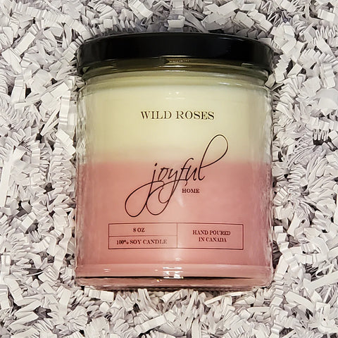 Wild Roses Soy Candle