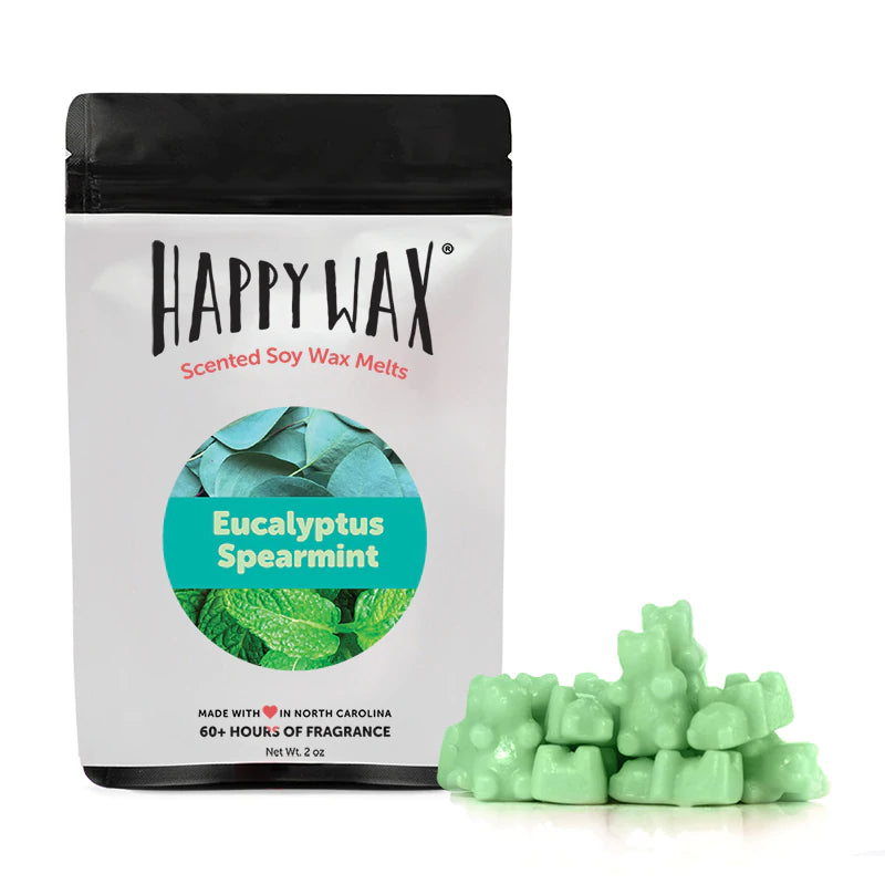Happy Wax Pouch Pack-Eucalyptus Spearmint