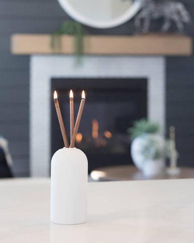 Wylie White Vase