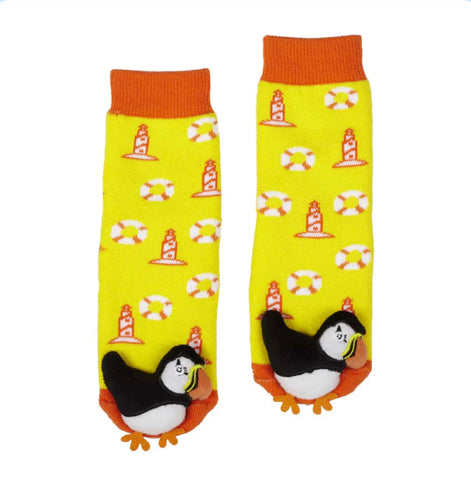 Puffin Toddler Socks