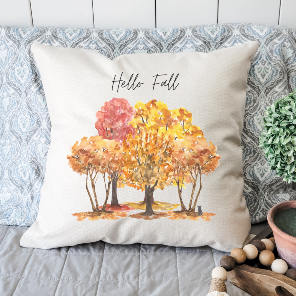 Hello Fall Pillow Cover