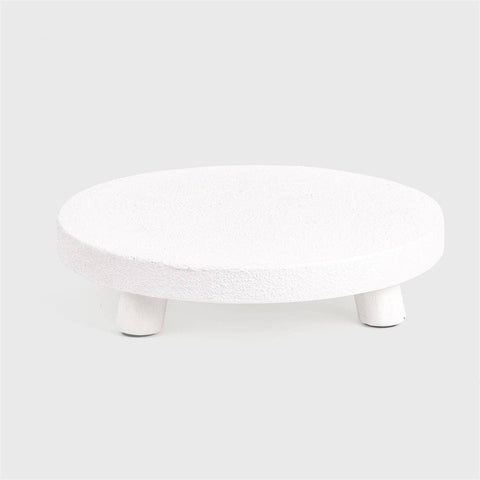 Wooden Pedestal Tray