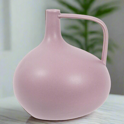 Jug Ceramic Vase w/Handle