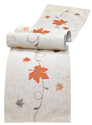Leaf Table Runner 14"X72"