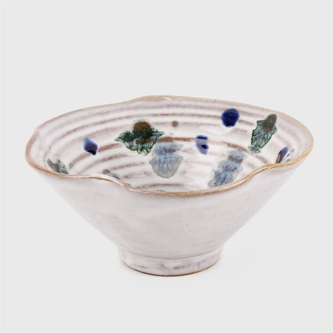 Mottled Glaze Ceramic Bowl,