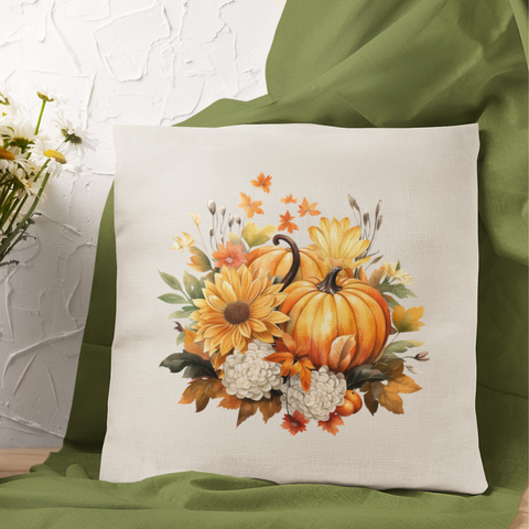 Vintage Pumpkin Pillow Cover