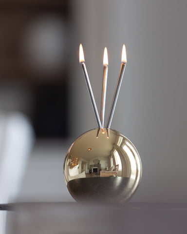 Neva Vase, Gold Metallic