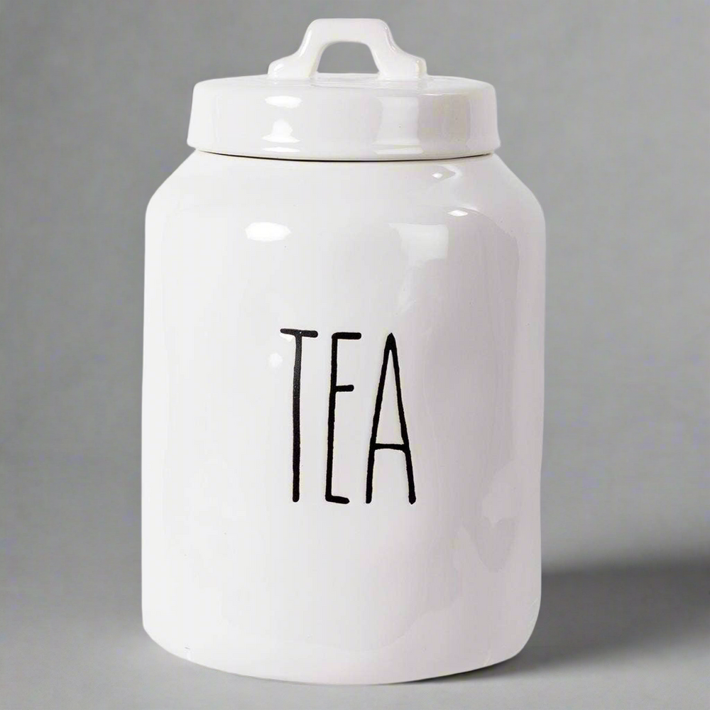 Farmhouse Modern Tea Jar