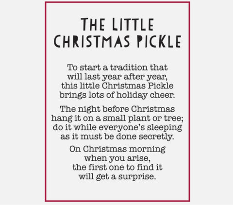 Christmas Pickle
