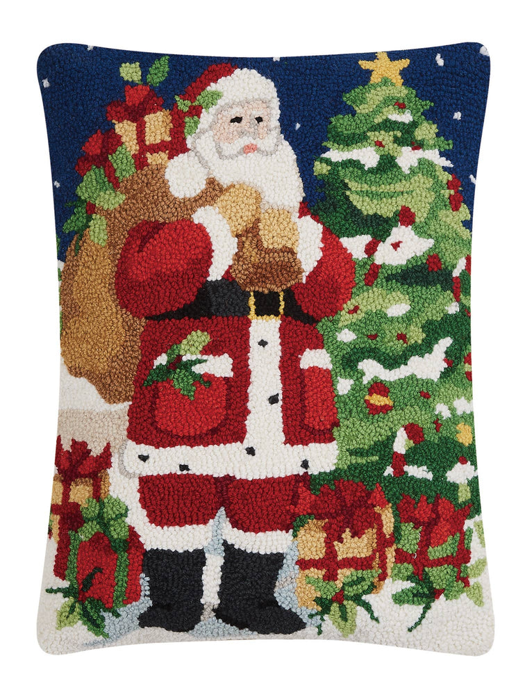 Christmas Morning Santa Pillow