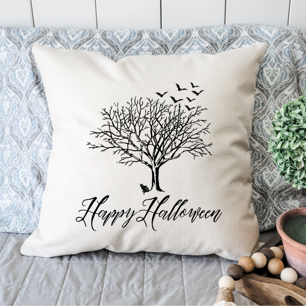 Happy Halloween Pillow Cover