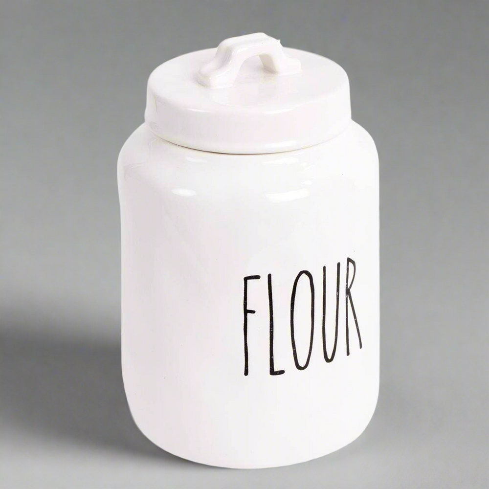 Farmhouse Modern Flour Jar