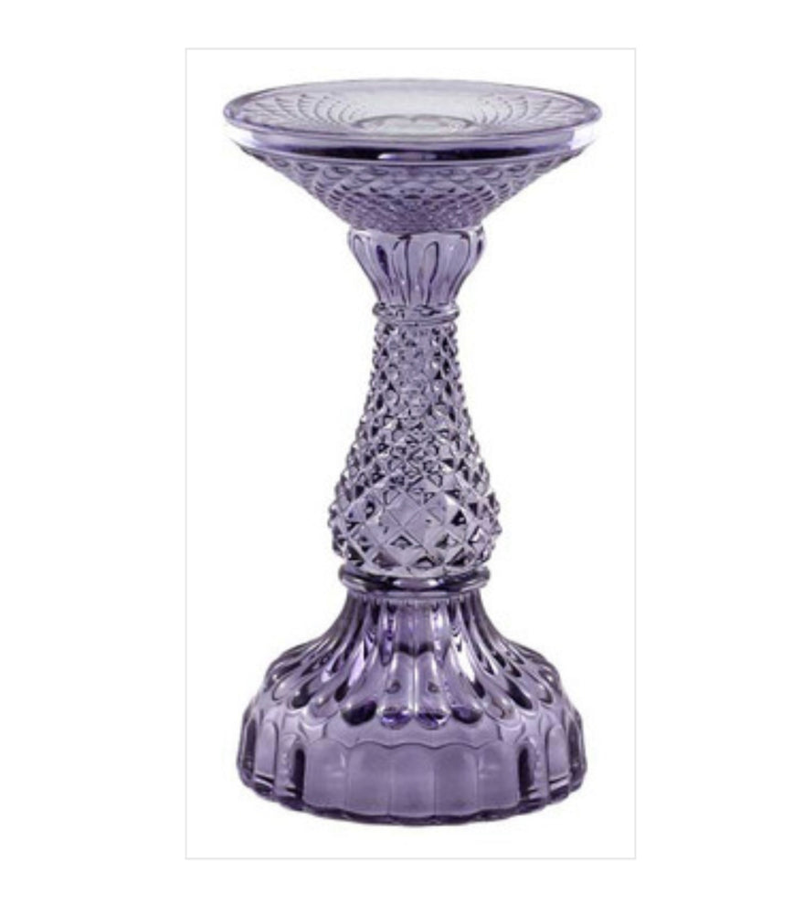 Bella Vintage Pillar Candle Holder 4 Colours