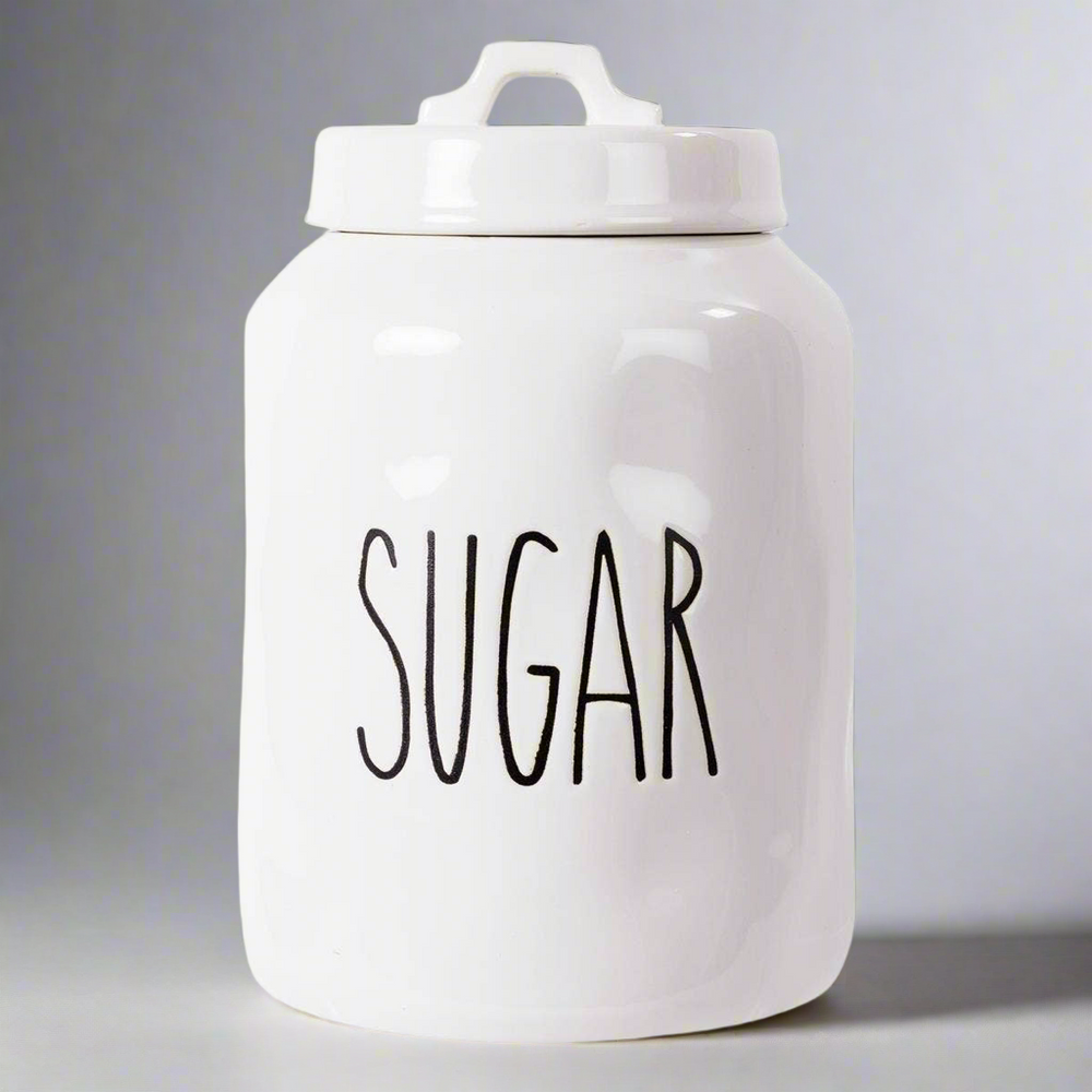 Farmhouse Modern Sugar Jar