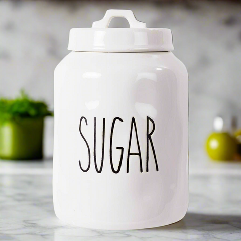 Farmhouse Modern Sugar Jar
