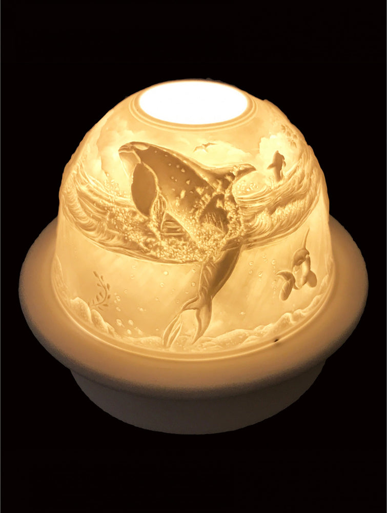 Whale Candle Dome Light