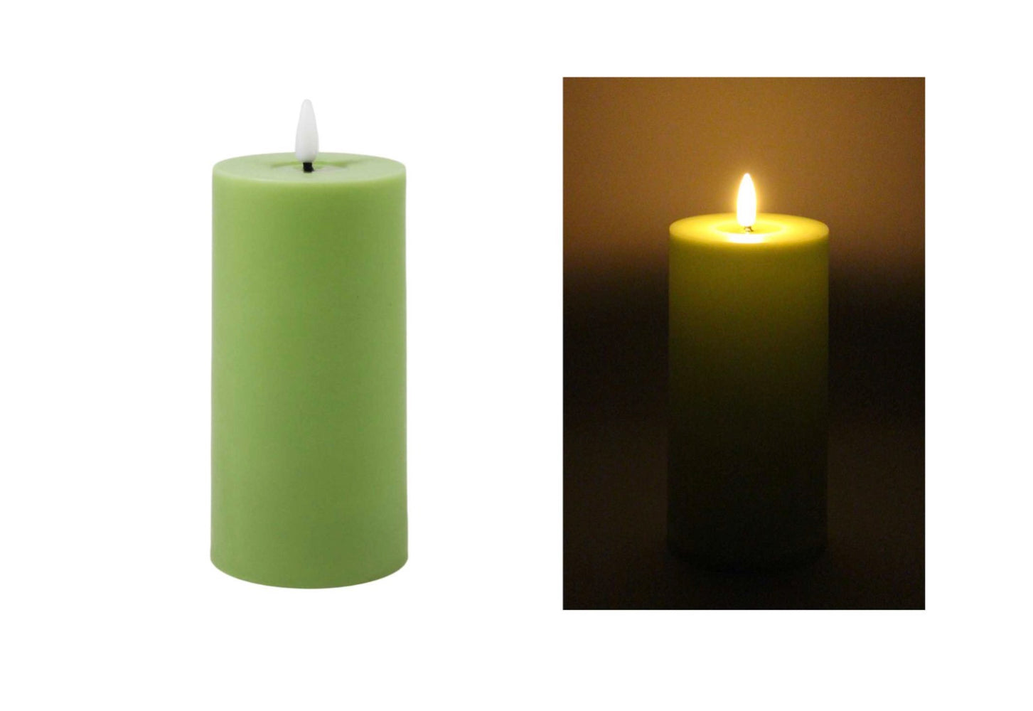 Flickering LED Candle