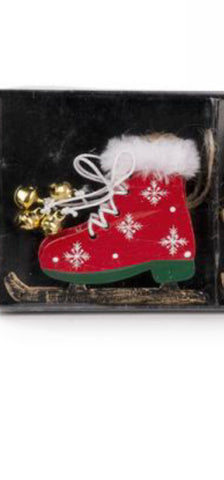 Metal Skate Ornament