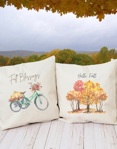 Hello Fall Pillow Cover