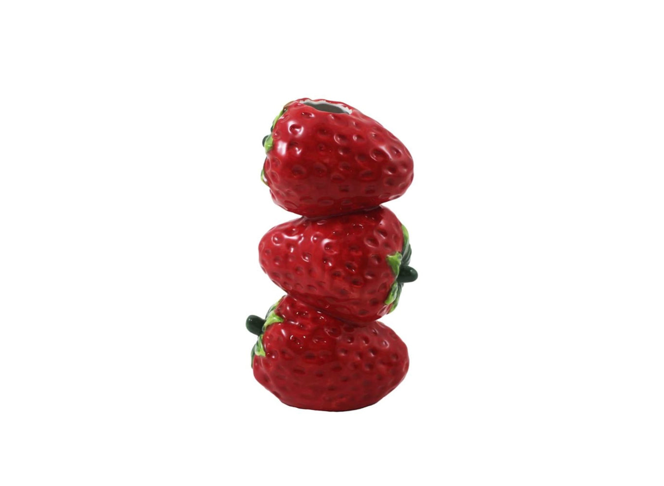 Stacked Strawberries Vase
