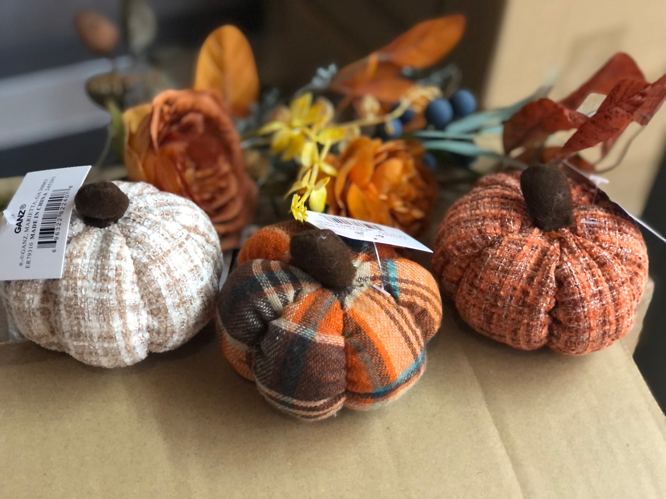 Fabric Pumpkins