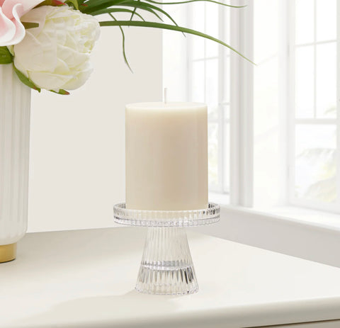 Anya Faceted Reversible Candle Holder