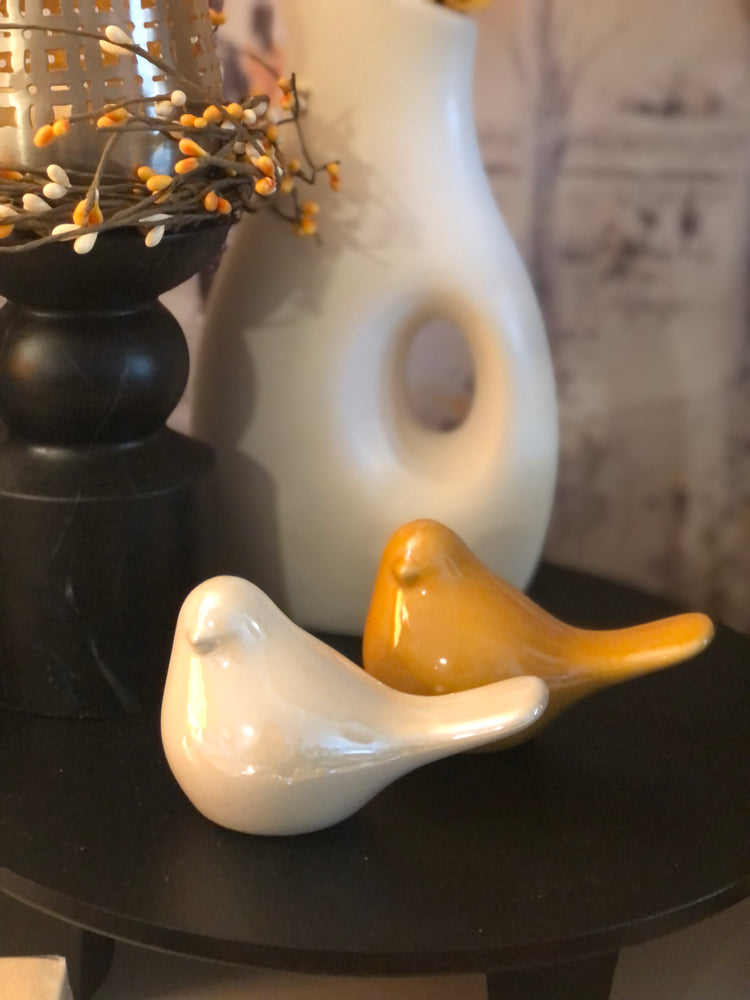 Ceramic Bird Figurine