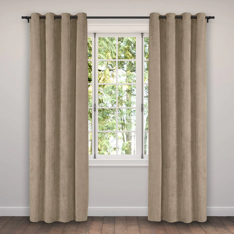 Corduroy Curtain Panels 5 Colours