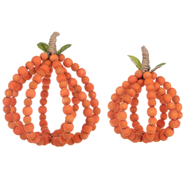 Beaded Orange Pumkin