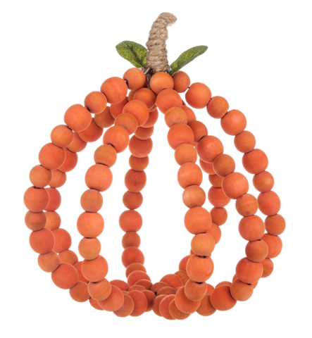 Beaded Orange Pumkin
