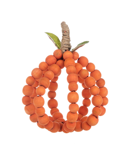 Beaded Orange Pumkin