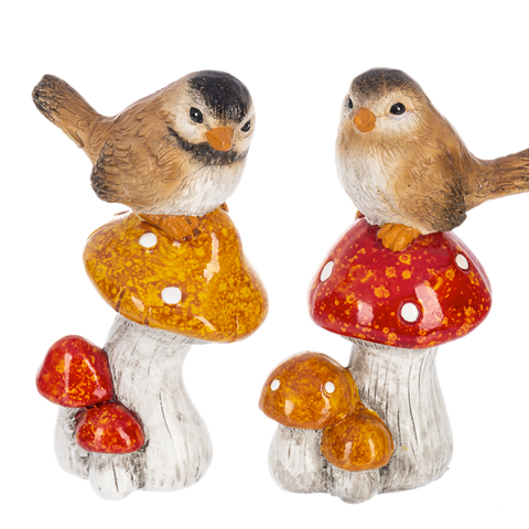 Fall Bird Figurine