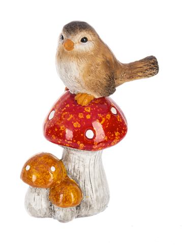 Fall Bird Figurine