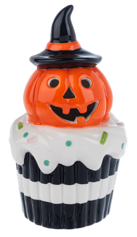 LED Pumpkin Cupcake