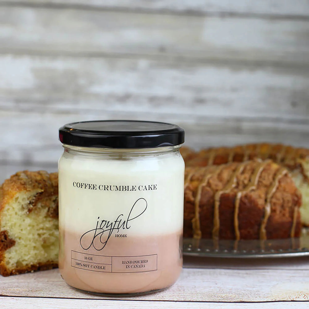Coffee Crumble Cake Jar Candle & Melts