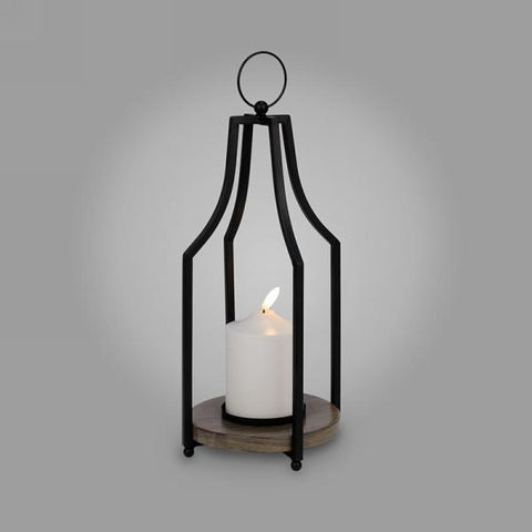 Lantern with LED Candle 2 Sizes