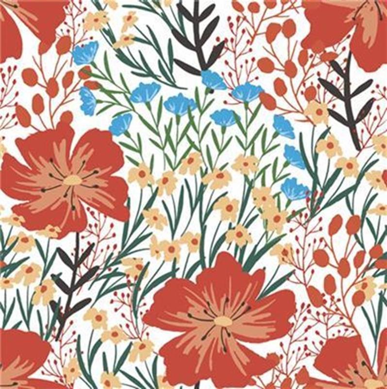 Wildflower Floral Napkins