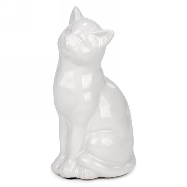 White Decor Cat