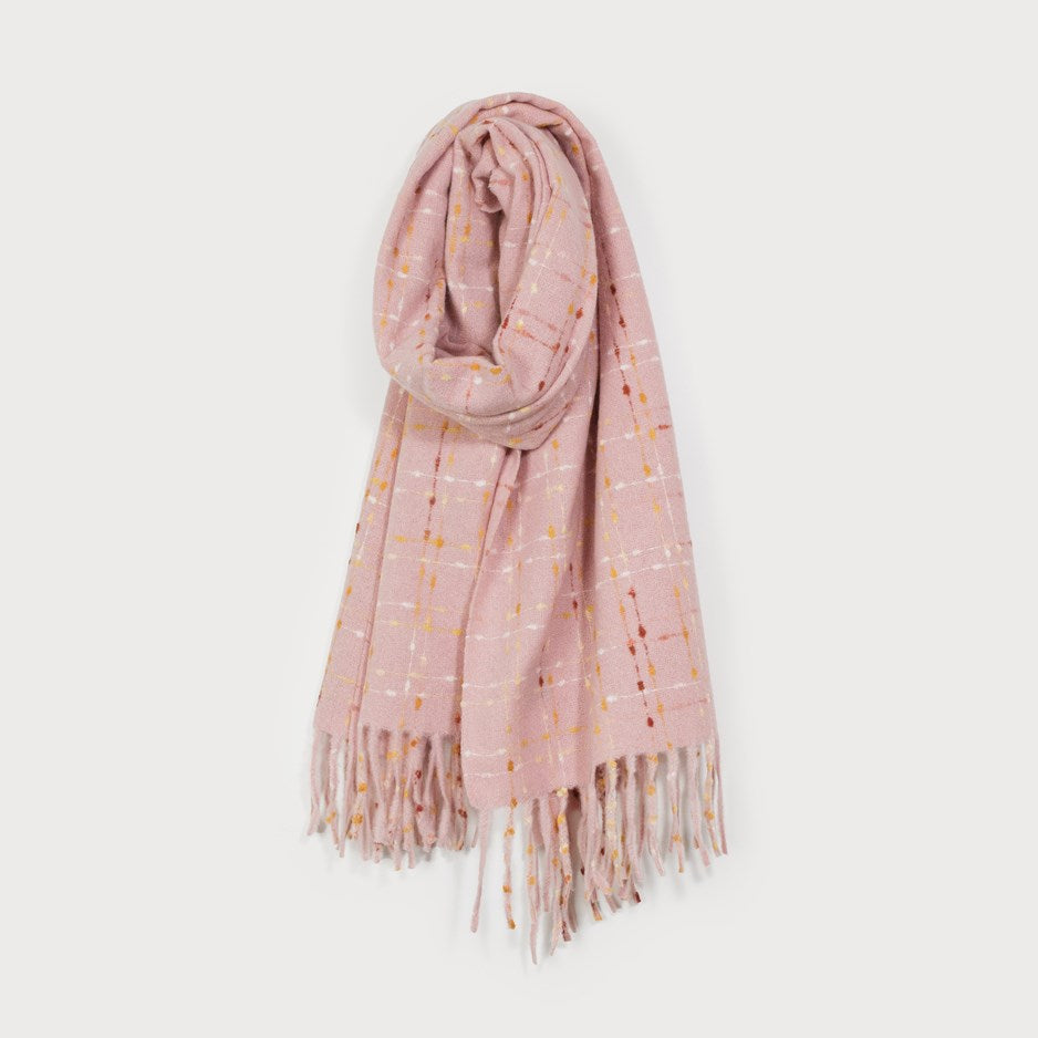 Colourful Stitches Scarf - 2 Colours