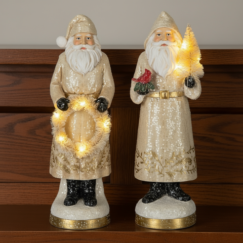 LED Vintage Santa
