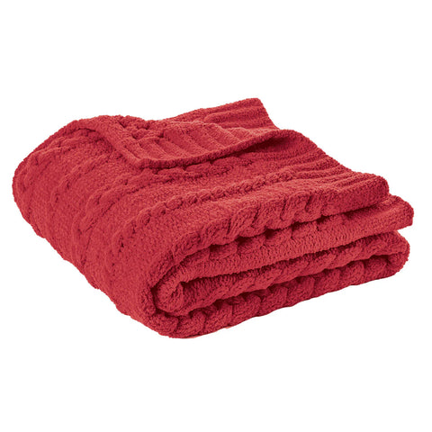 Rouge Knit Pillows or Throw