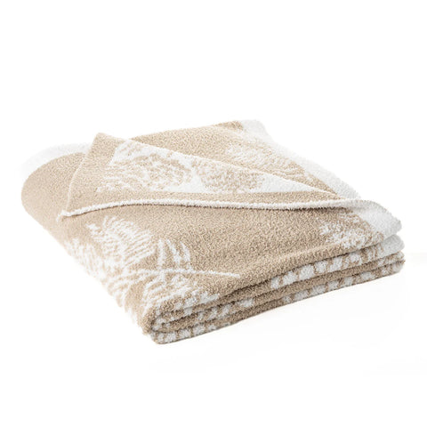 Cocotte Natural Throw and Pillow