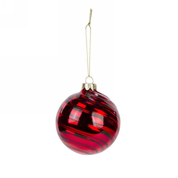 Swirl Ball Ornament 3 Colours