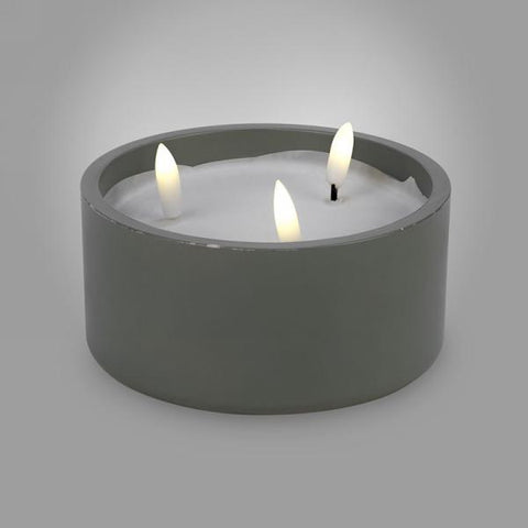 Green Vessel LED Candle