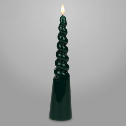 LED Twisted Candle