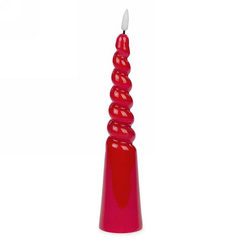 LED Twisted Candle