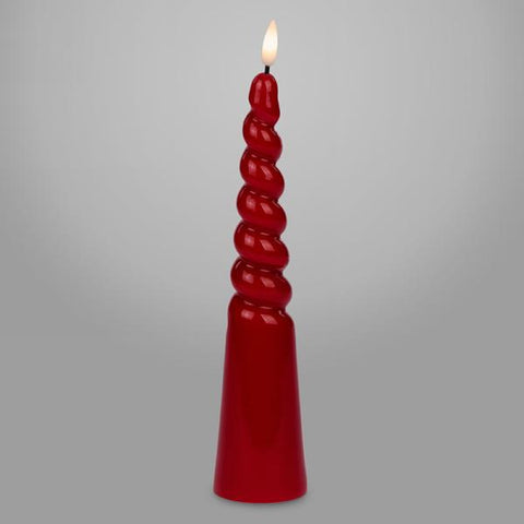 LED Twisted Candle