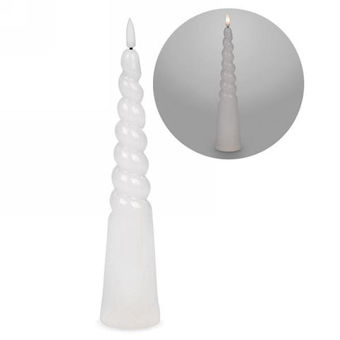 LED Twisted Candle